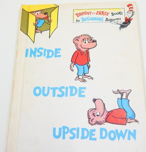 Inside Outside Upside Down Berenstain Bears 1968 Hardcover First Edition - Picture 5 of 12